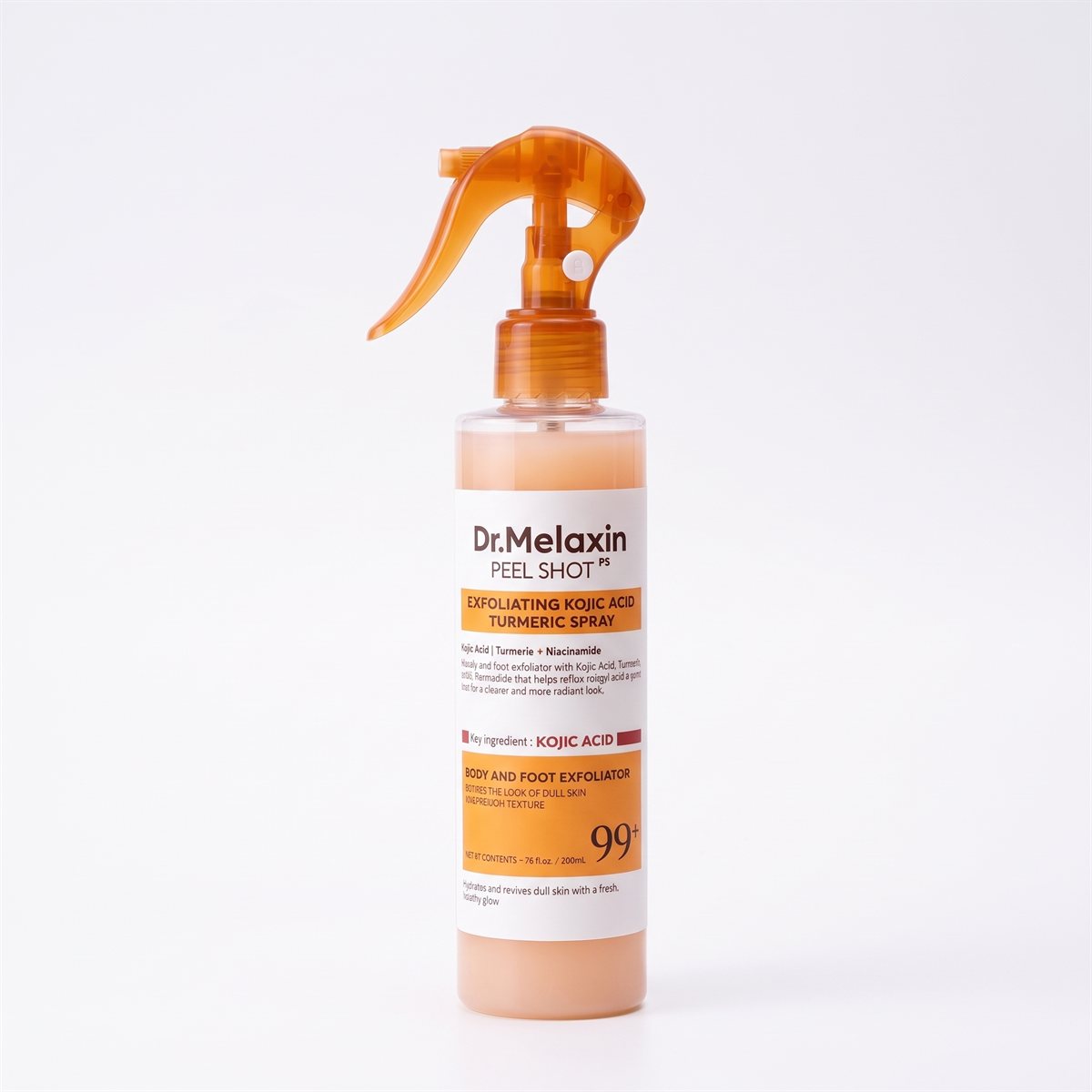 Dr. Melaxin Peel Shot, exfoliante corporal en spray de 200 mL