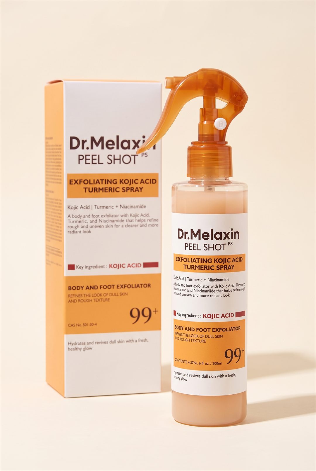 Dr. Melaxin Peel Shot con su caja